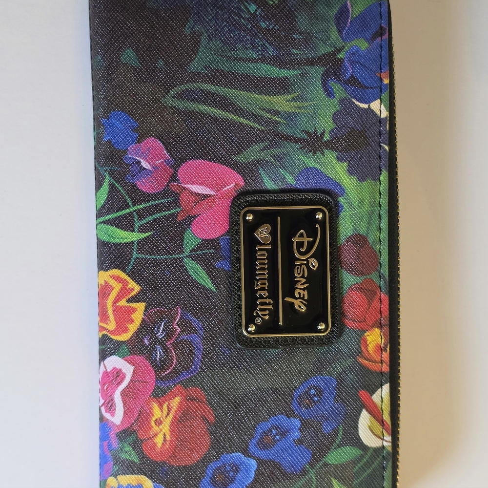 Disney Women's Tote Bag - Black with Colorful Floral Design - Picture 14 of 16